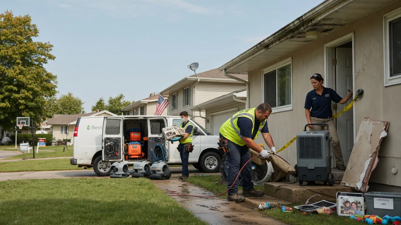 Water Damage Restoration in Mustang, OK near me